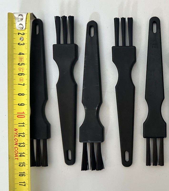 ESD Premium Brush(20x30mm) Pack of 5 Non Slip Handle 124 mm Length Static Free