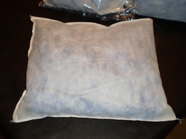 1 pillow oil fuel Spill Sorbent absorbant boat tools absorbent 12" x 14"