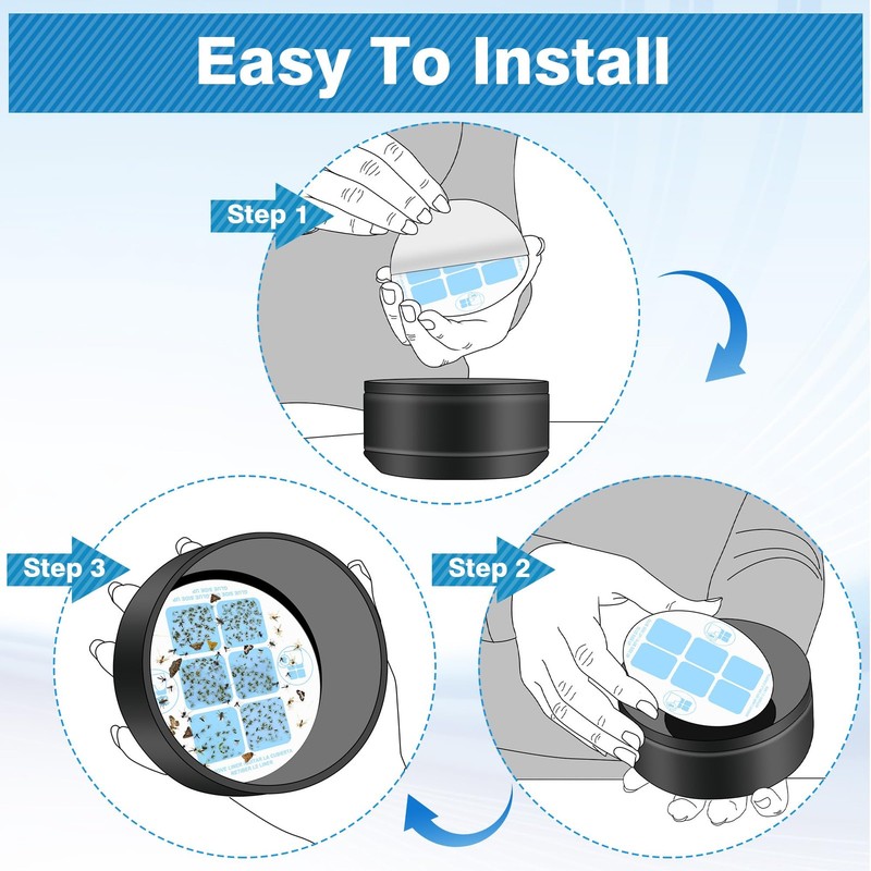 Qualirey 30 Pack Replacement Glue Cards Compatible with Dynatrap... gallery