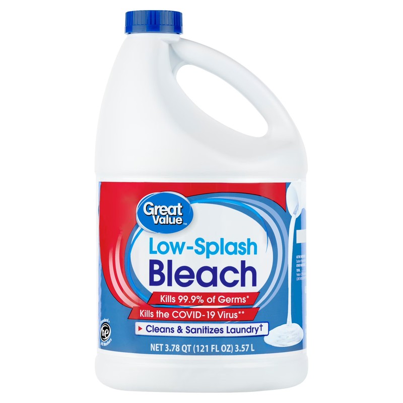 Great Value Low Splash Concentrated Bleach