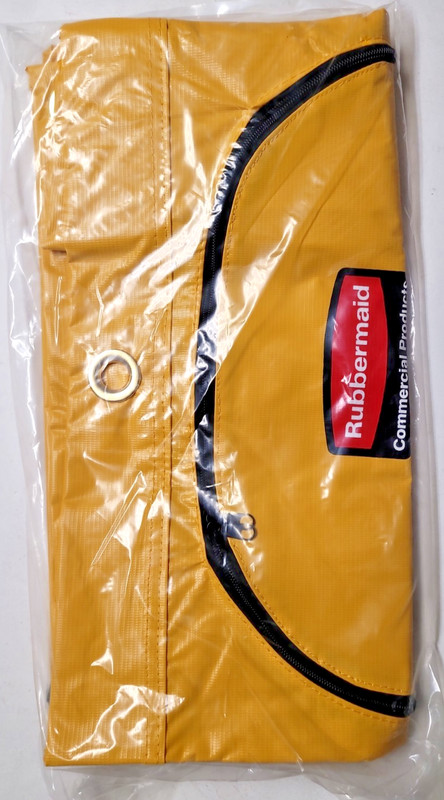 Rubbermaid 1966881 Vinyl Replacement Bag 34 Gallon Yellow