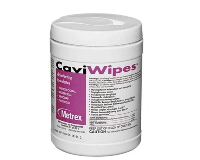 Metrex CaviWipes Towelettes Disinfecting Wipes Regular 160 Wipes (Kerr 13-1100)