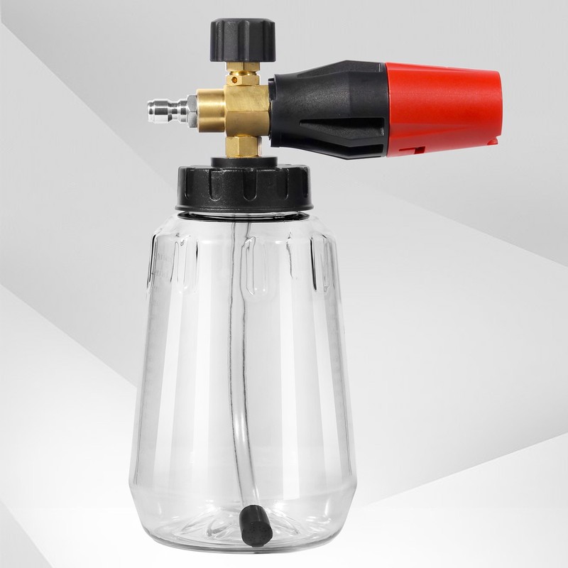 Sooprinse Adjustable 3500 PSI Foam Cannon 1/4in Quick Connector Snow Blaster