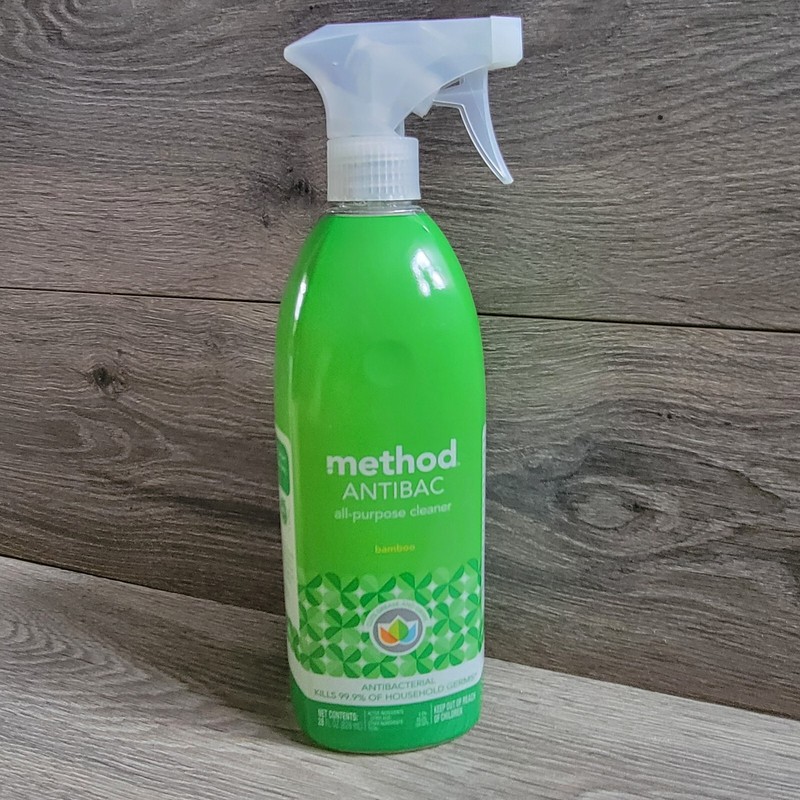 Method Antibac All-purpose Cleaner Spray 28-oz. Bamboo Scent New
