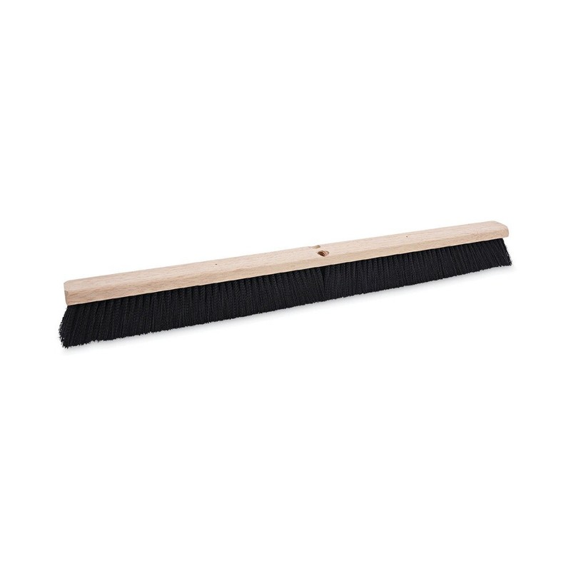 Boardwalk 20636 3" Polypropylene Bristles 36" Brush Floor Brush Head - Black New