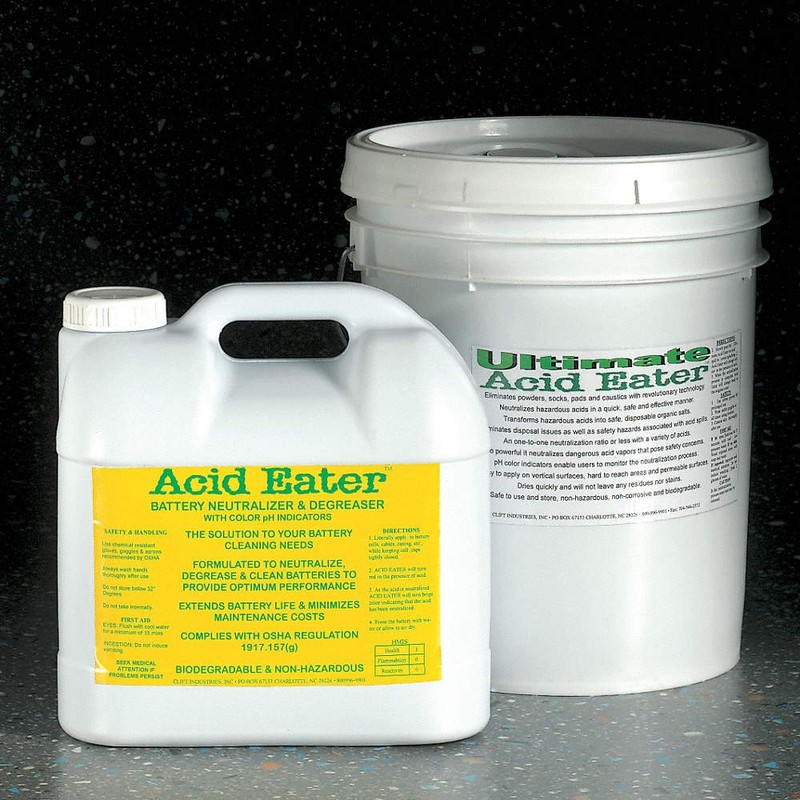 ACID EATER 1002-022 Battery Acid Neutralizer,2.5 gal.,PK2 3TYK5