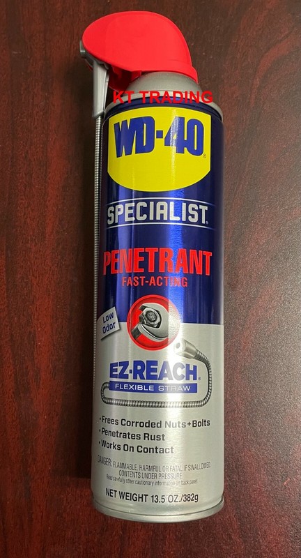 WD-40 SPECIALIST PENETRANT Lubricant Rust Remover Bolts Pipes w/ FLEXIBLE STRAW