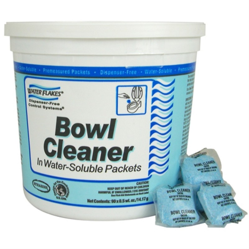 Lot of 2 Cases Stearns Water Flakes Bowl Cleaner - 0.5 wt oz. 90/cs