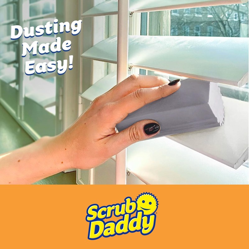 Scrub Daddy Damp Duster Dusting Sponges 8 Count - Dust Remover For Household gallery