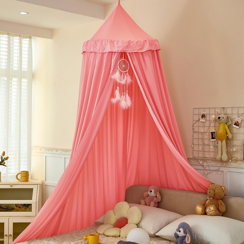 Princess Bed Canopy for Kids, Soft and Durable Dreamy Mosquito Net Bedding,