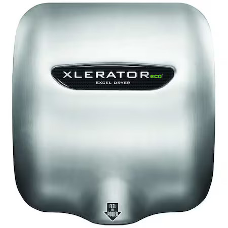Excel Dryer Xl-Sb-Eco-1.1N-110-120V Automatic Hand Dryer, 10 Sec Dry, 68 To 76,
