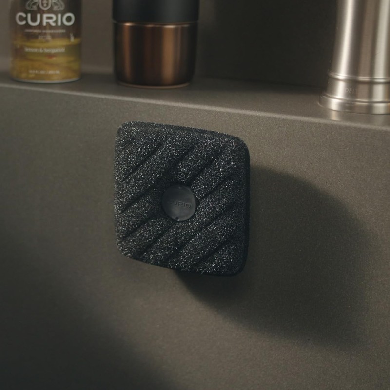Curio Home Goods Ionic Non-Scratch Dish Sponges Magnetized Holder Odor gallery