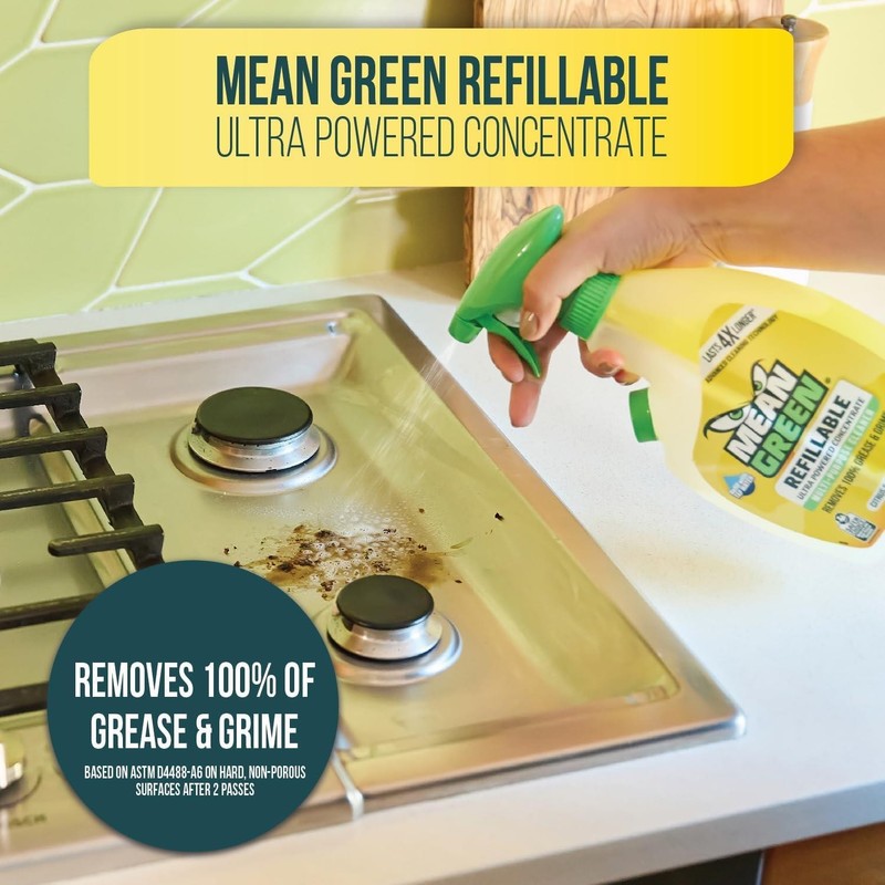 Mean Green Refillable Multi-Purpose Cleaner Concentrate, 14.3 oz - 396268 gallery