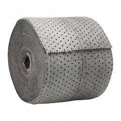 PRO-SAFE Heavy Weight, Universal Use Sorbent Roll 150′ Long x 15″ Wide, Gray