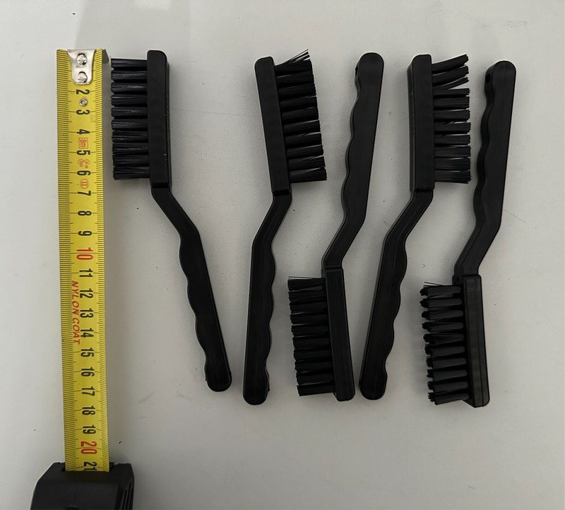 ESD Premium Brush(60x10mm) Pack of 5 Non Slip Handle 170mm Length Static Free