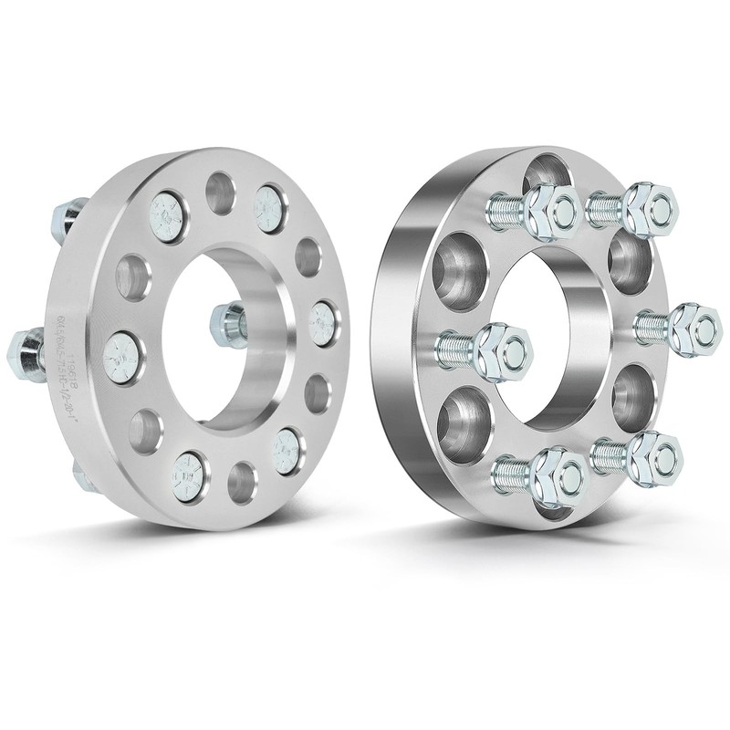2PCS 1″ 6×4.5 6Lug Wheel Spacers 1/2″ 71.5mm for 91-03 Dakota 92-17 Viper