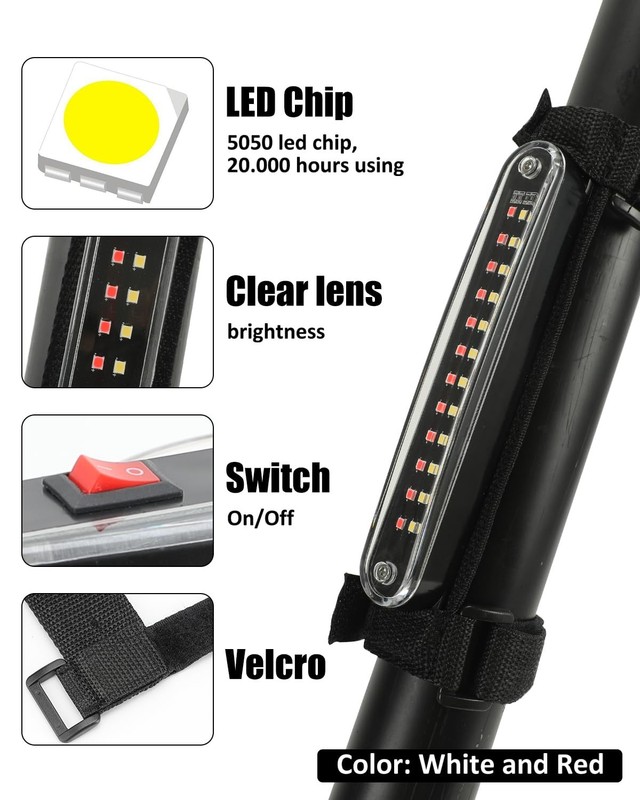 Sunpie Red Dome Light For Utv Sxs Interior Wireless Lighting Compatible Utv gallery