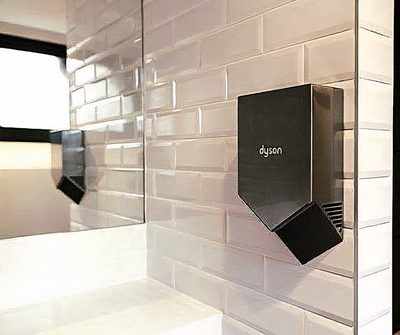 DYSON AIRBLADE V HAND DRYER HU02  AB12 Low Voltage -NICKEL FINISH