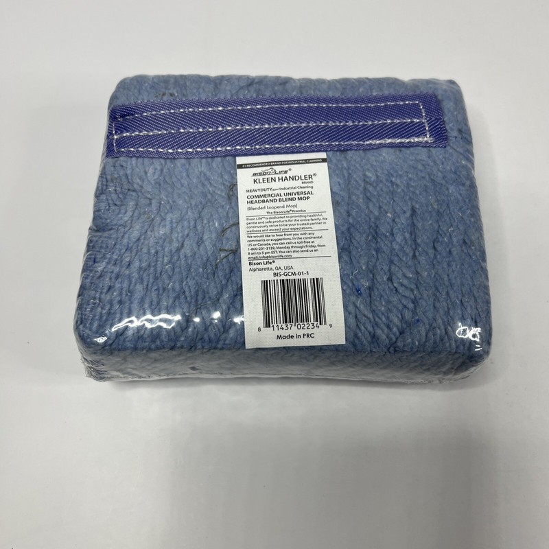 Kleen Handler Commercial Universal Headband Blend Mop Heads Bison Life