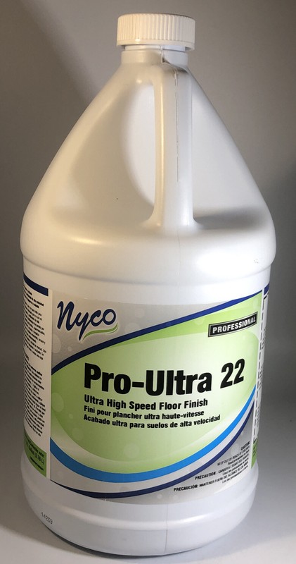 Nyco Pro-Ultra 22 Gallon-Ultra High Speed Floor Finish-Ready To Use-NEW-SHIP24HR