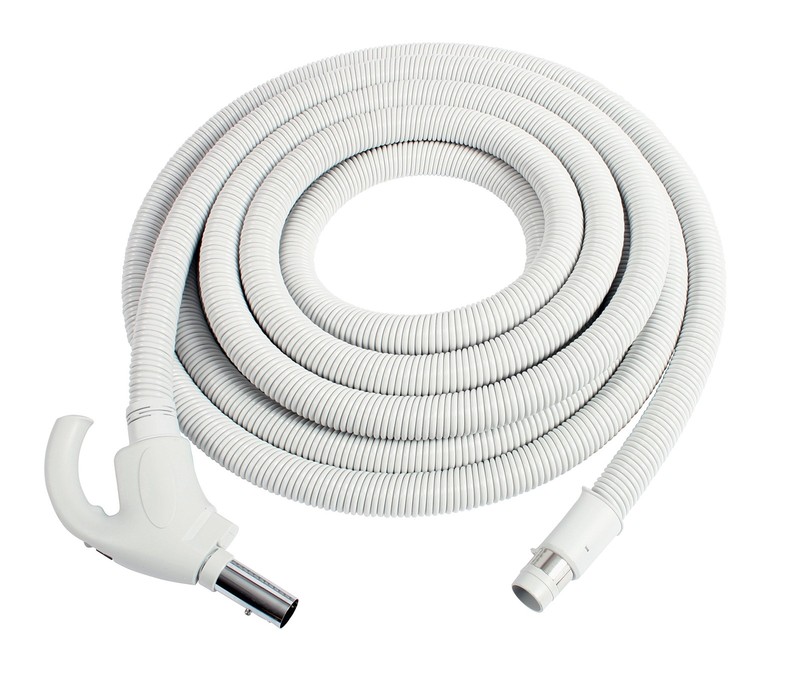 Cen-Tec Systems 93620 Voltage Central Vacuum Hose Light Gray