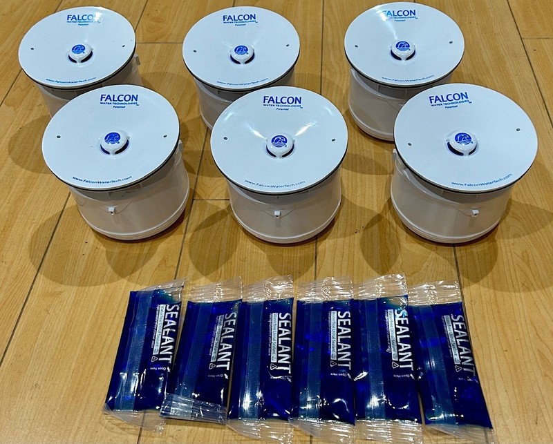 Falcon FWFC1 Waterfree Urinal Replacement Cartridge - PACK OF 6