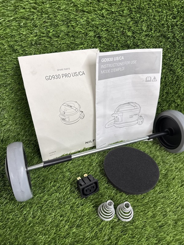 NILFISK - GD930 Pro US/CA Vacuum ** Replacement Wheels Set & More Parts ** gallery