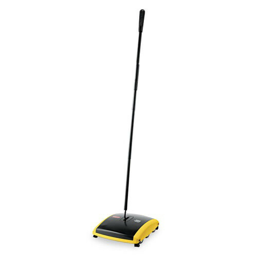 Rubbermaid Commercial 421388BLA 44 in. Dual Action Sweeper – Black/Yellow New