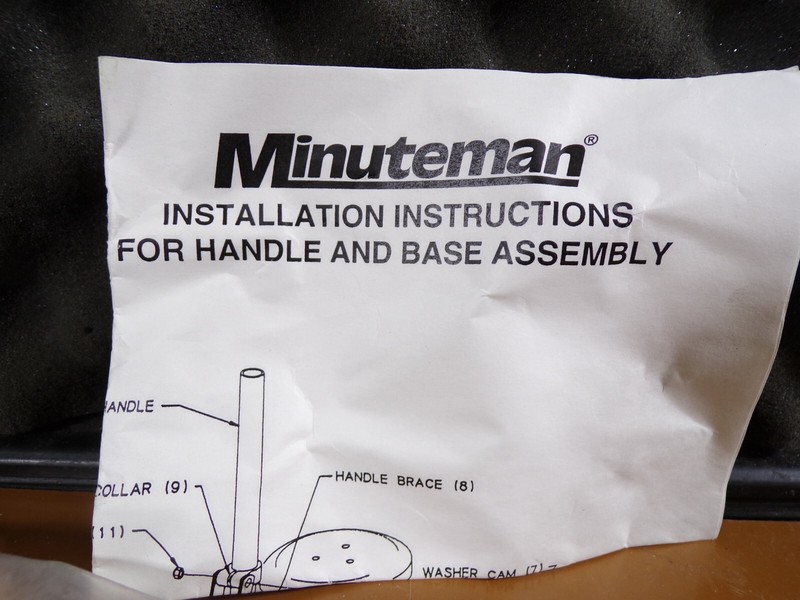 Minuteman Kick Lever Kit 807674(G) gallery
