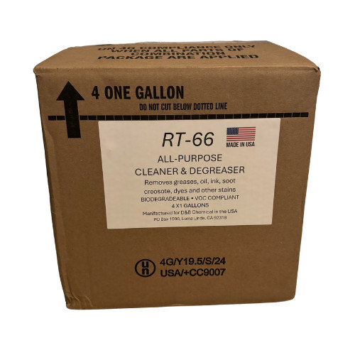 RT-66 Cleaner and Degreaser (Contains 4 (1) gallon Containers) gallery