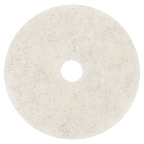 3M Natural Blend White Pad 3300, 20″ (Case of 5)
