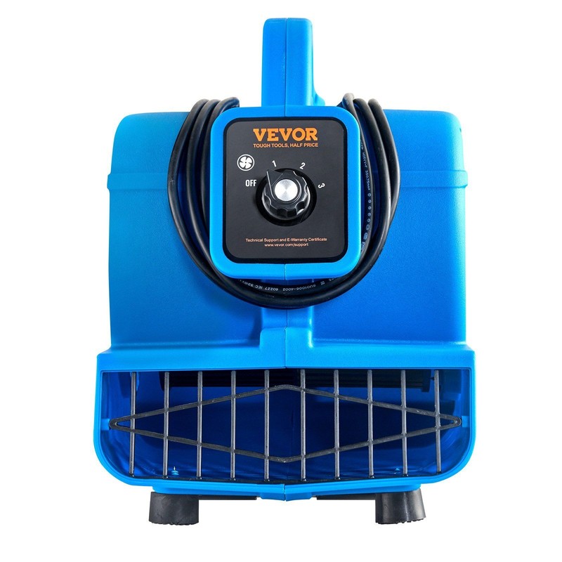 Floor Blower 1360 RPM 600 CFM Air Mover with 4 Blowing Angles 3-Speeds gallery
