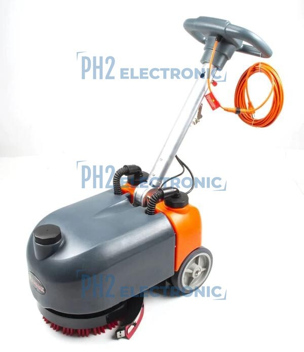 SUNMAX RT15AC 14″ Walk behind Floor Scrubber Machine,Heavy Duty Brush