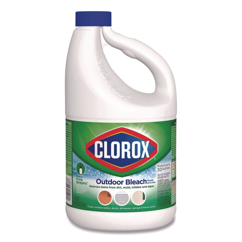 OUTDOOR BLEACH, 81 OZ BOTTLE, 6/CARTON