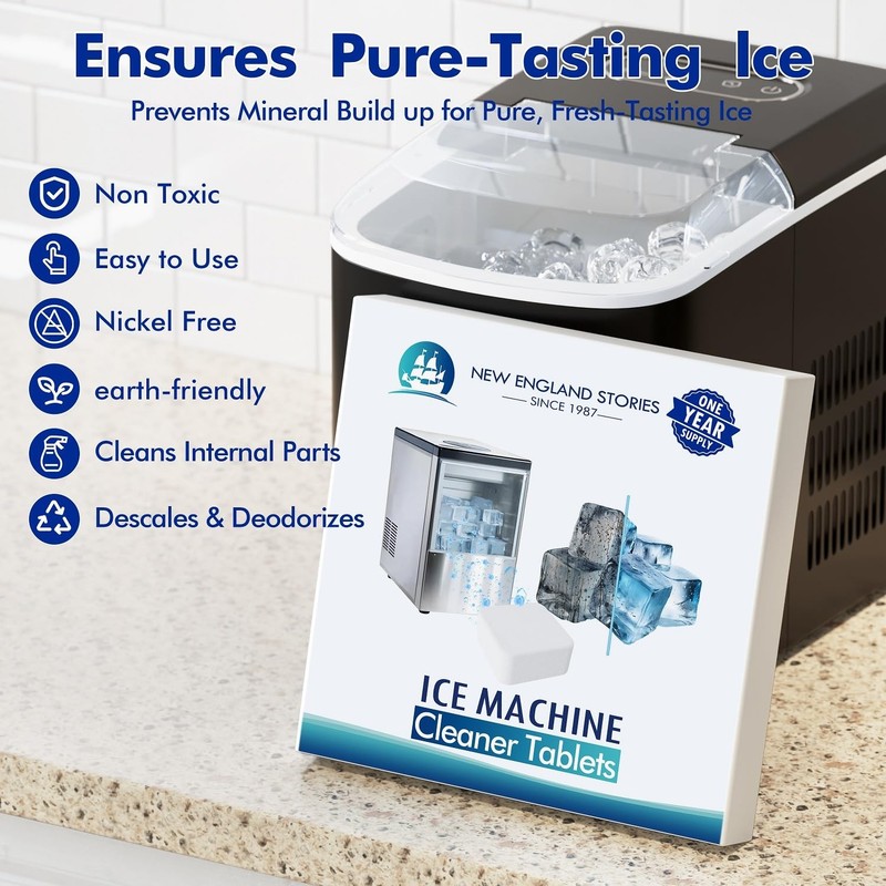 Ice Machine Cleaner and Descaler Tablets, 24 Count 24 (Pack of 1) gallery