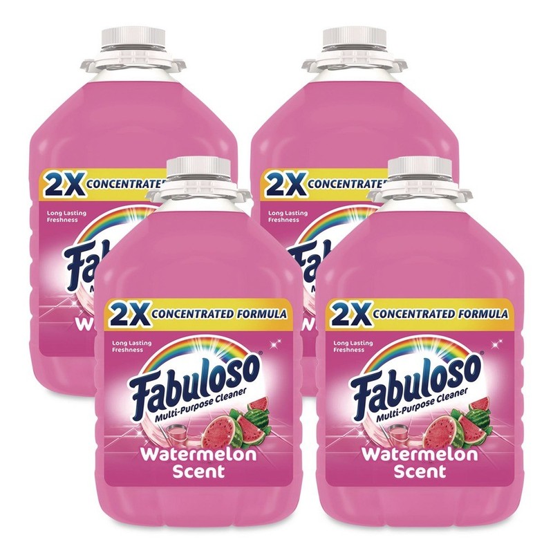 Fabuloso 61051023CT 128 oz Multi-Use Cleaner - Watermelon Scent (4/Carton) New