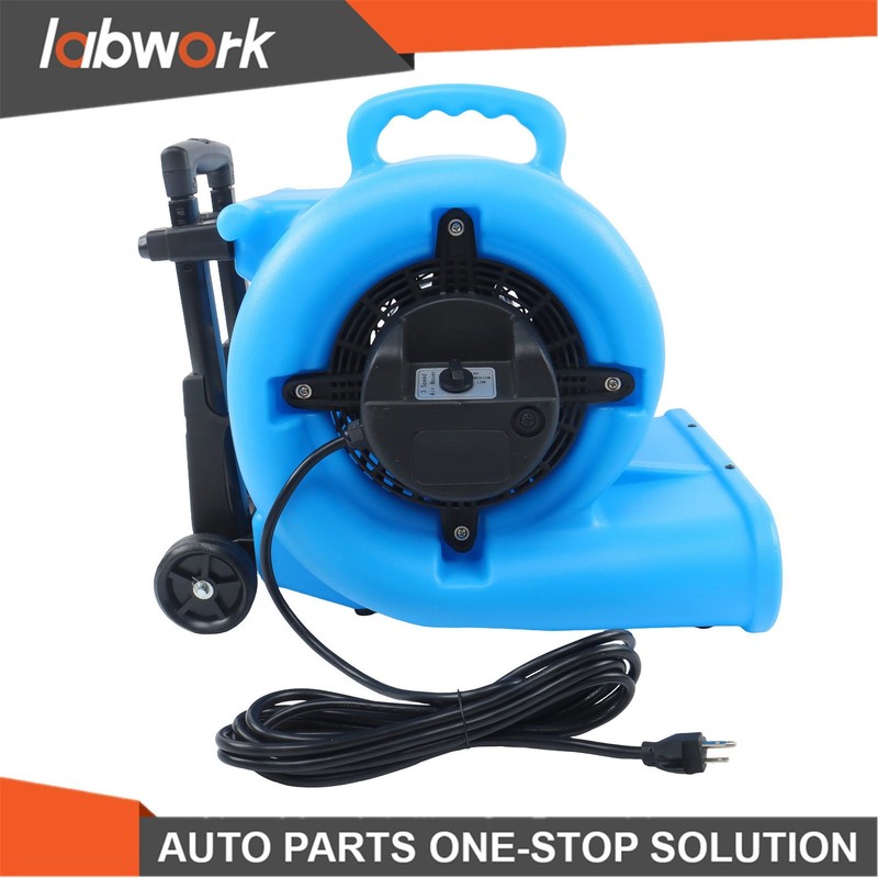 Labwork 1.5 HP 5000 CFM Air Mover Blower Fan 3-Speed Adjustable Carpet Dryer