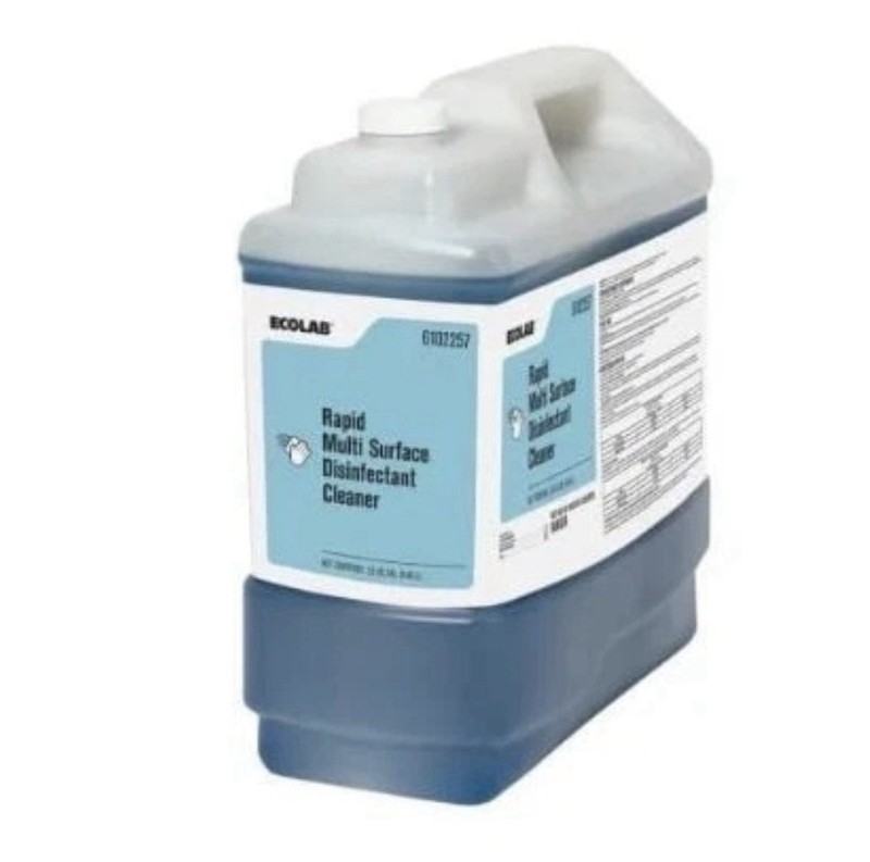 ECOLAB RAPID MULTI SURFACE DISINFECTANT CLEANER 6102257 2.5GAL