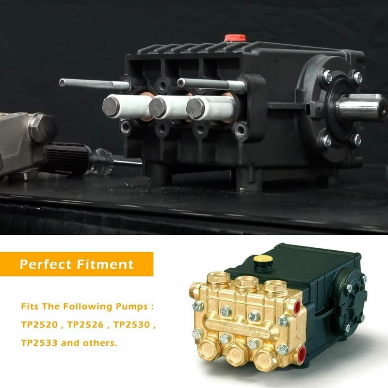 3PCS General Pump Piston Replace Ceramic 15mm 51040009 for TP Pumps (15x25x9 mm) gallery