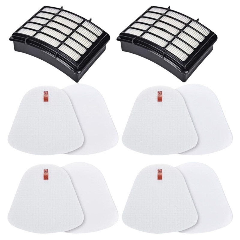 2 Hepa Filter 4 Foam Felt Filters for Shark Navigator Lift-Away NV352C, NV352CFS