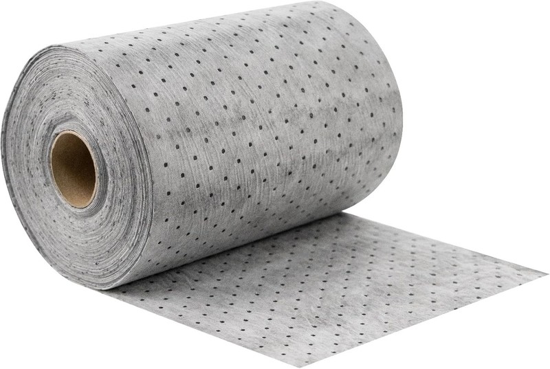 ZXQDRE Oil Absorbent Pads Roll 15 X 50 Heavy Duty Spill Mat