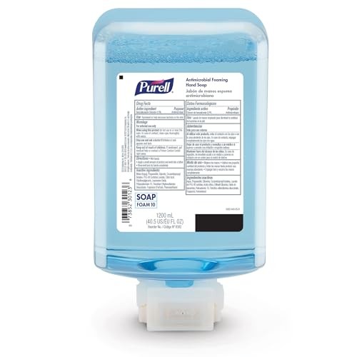 PURELL Antimicrobial Foaming Hand Soap, Light 600 Fl Oz (Pack of 2), Clear gallery