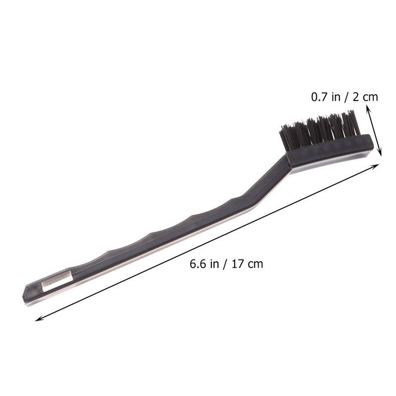 5Pcs Black Anti Static Brush with Plastic Handle for Effective Dust Removal gallery