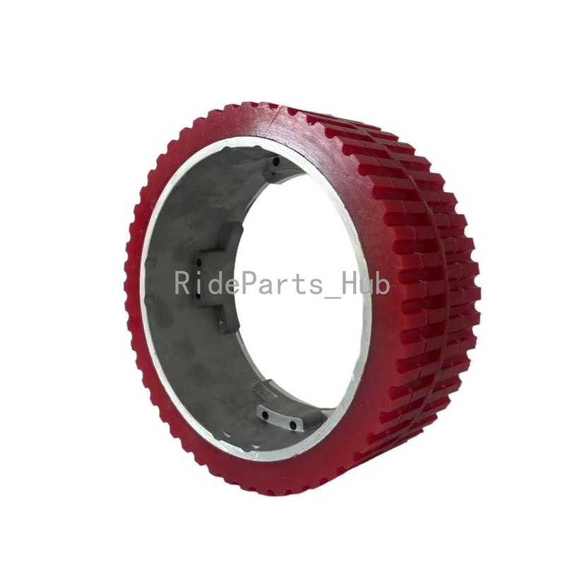 391259 Front Wheel fits Tennant B10 EZ 6100 7080 7100 T7 Rider Sweeper Scrubber gallery