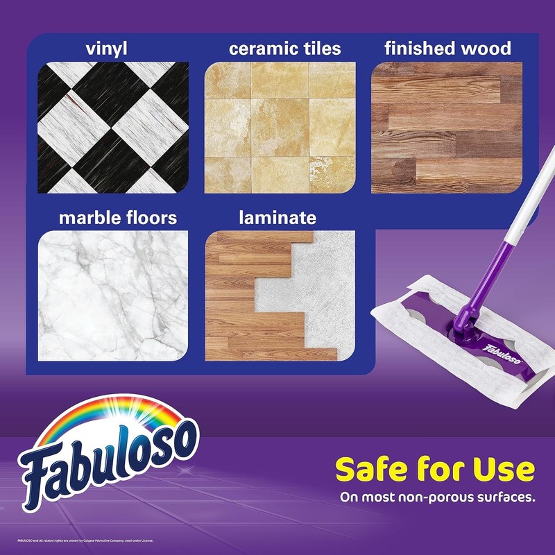 Fabuloso Dry and Wet Sweeper with Bonus 12 One Size, gallery