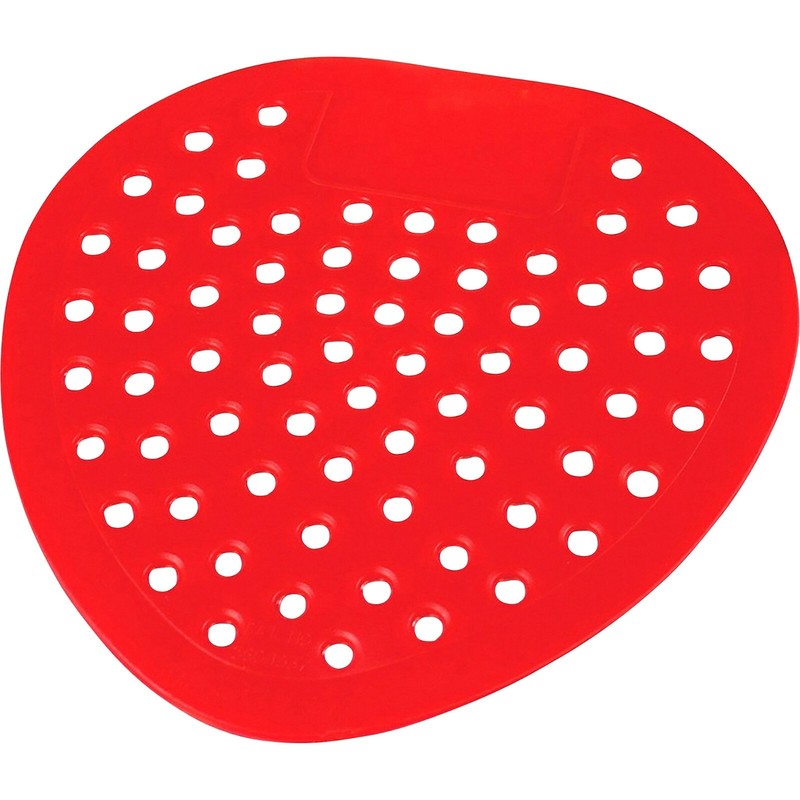 1 Piece Impact Urinal Screen Deodorized Cherry 7.5″ Diameter Red Cherry 1451-94