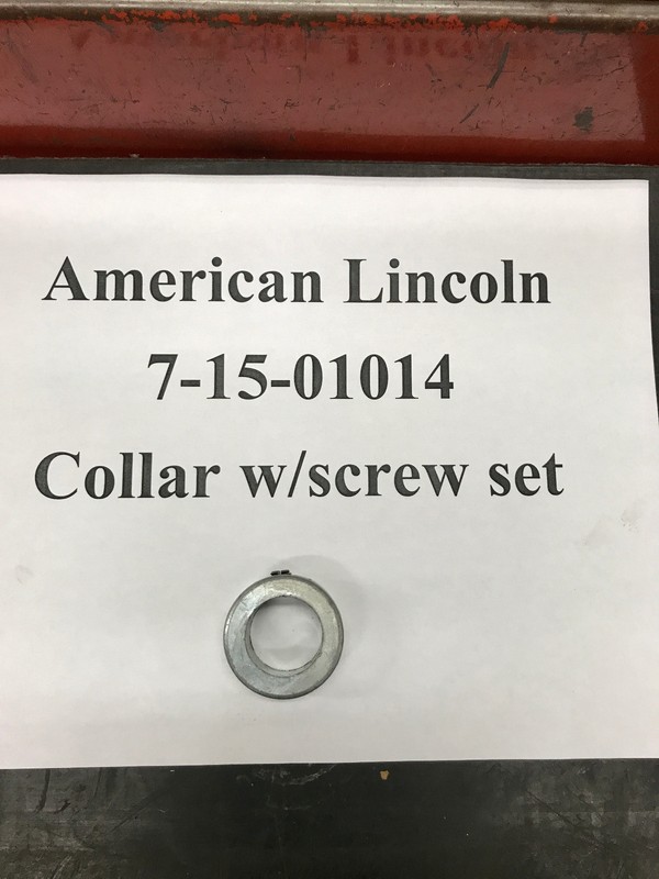 7-15-01014 - American Lincoln - Collar w/ Screw Set, Nilfisk Advance, Clarke