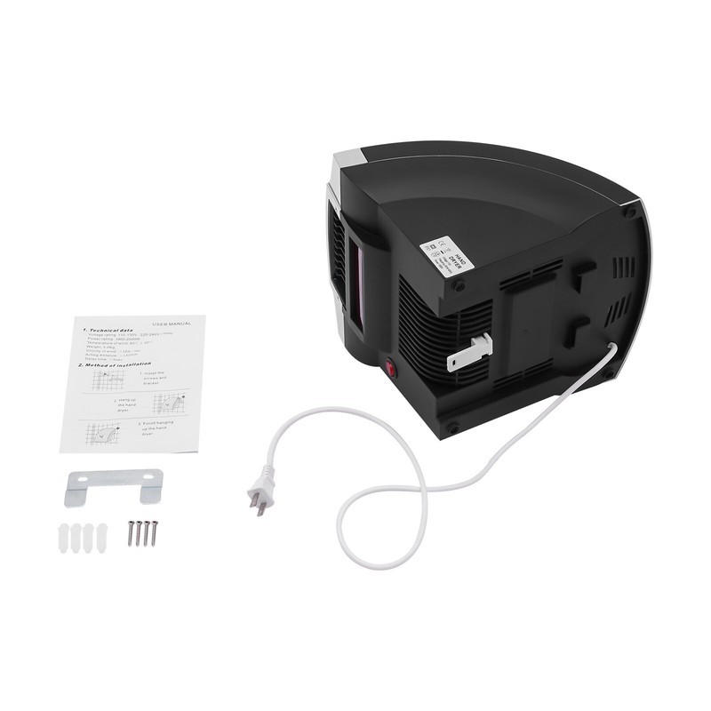 Commercial Electric Hand Dryer 1800W High Speed Hot Cold Air Hand Dryer Machine gallery