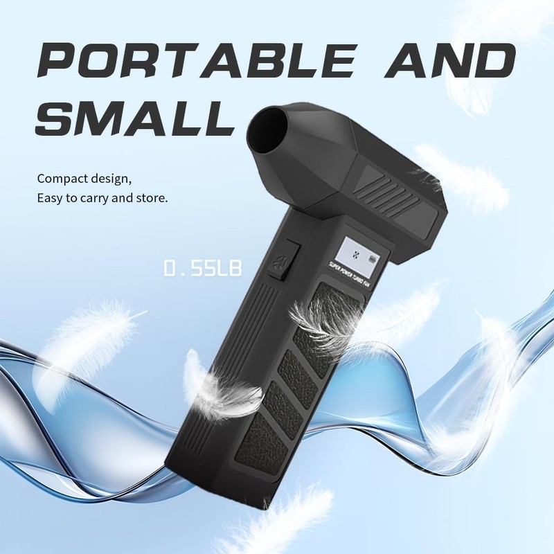 KMDODO Electric Air Duster with Light - 130000RPM Cordless Blower for SUP... gallery