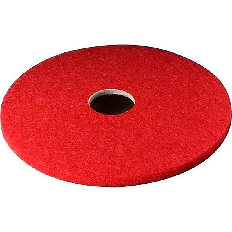 3M 7000000681 3M153; Buffer Pad 5100 18″ 5/Case Red